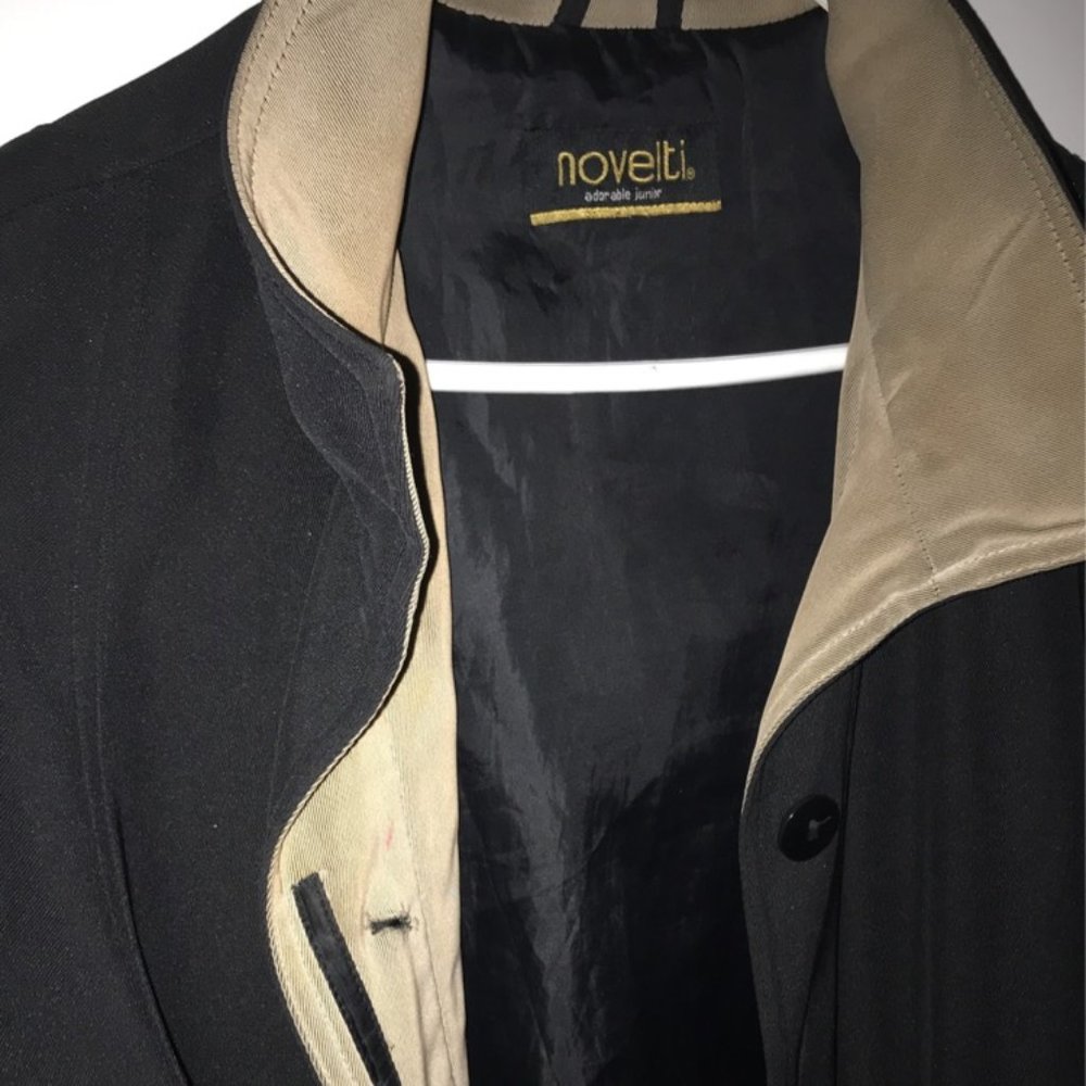 Novelti Long Womens Trench Coat